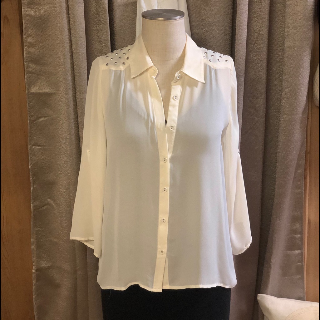 Studded Button Down